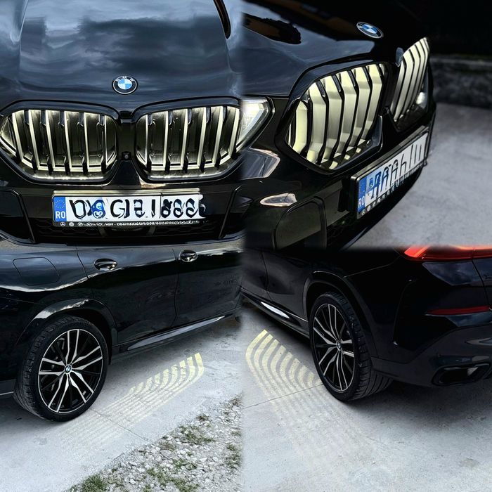 BMW X6 M50d, Bower&Wilkins, Iconic Glow, Sky Lounge, Incalzire, Racire