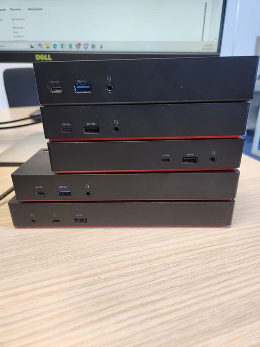 Dockuri profesionale Dell & Lenovo – USB-C / Thunderbolt / Hybrid