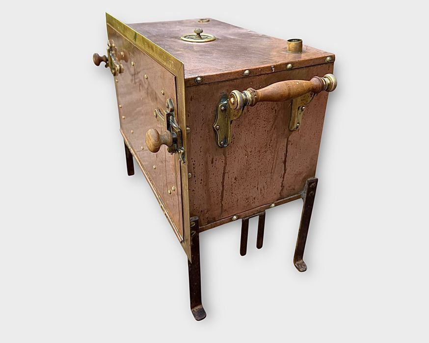 Sterilizator medical vechi cupru și alamă design inedit