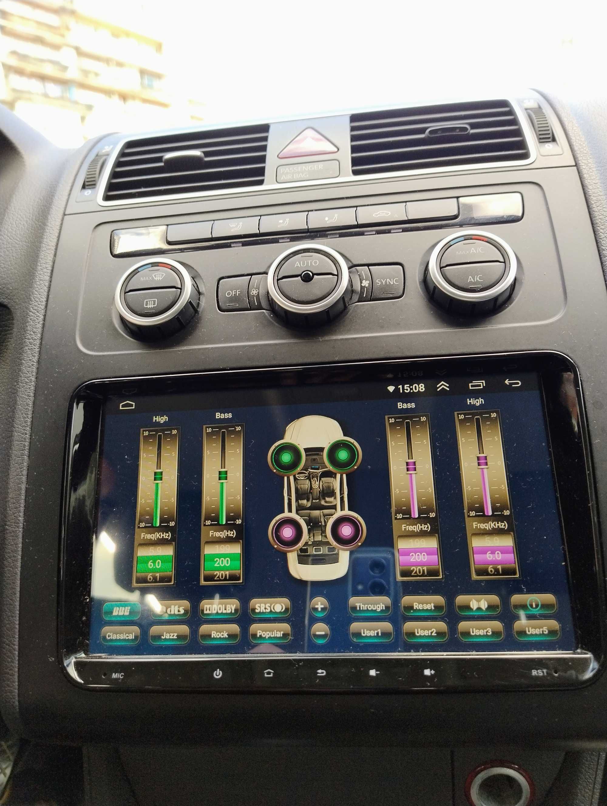 VW - 9" мултимедия / навигация Android 14, DSP, Carplay
