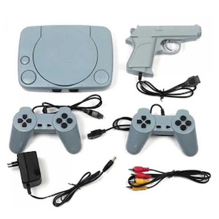 Consola de jocuri video retro,Super Mario,etc. 2x Joystick,pistol,noua
