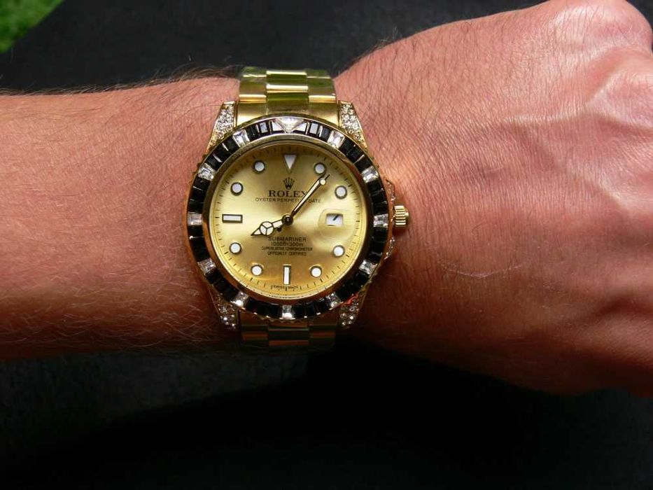 CEAS R.O.L.E.X SUBMARINER Gold&Diamonds Superb Nou 2025 !! SUPERB