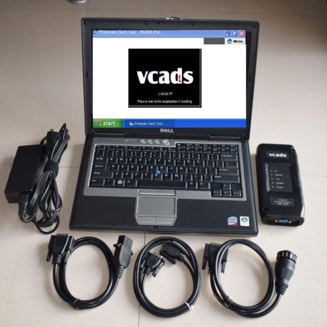 Tester diagnoza Volvo profesional pentru camioane VCADS V2.4 cu LAPTOP