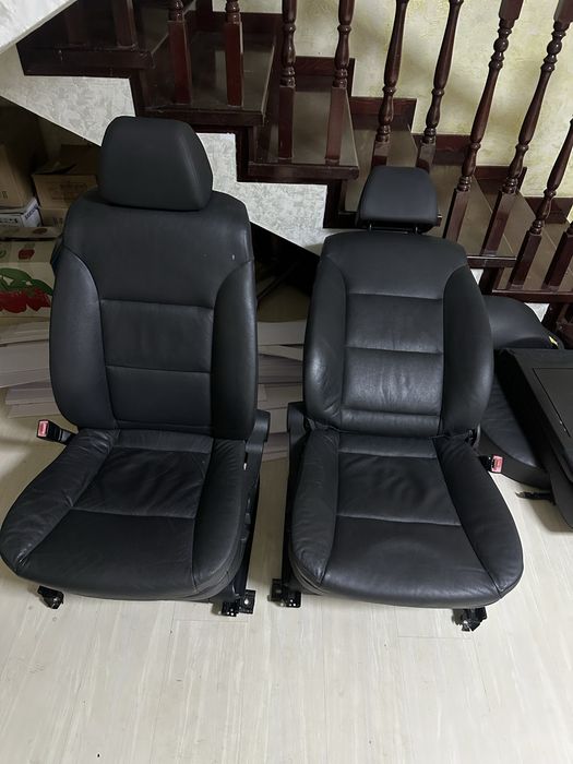 Кожаный салон на bmw e60