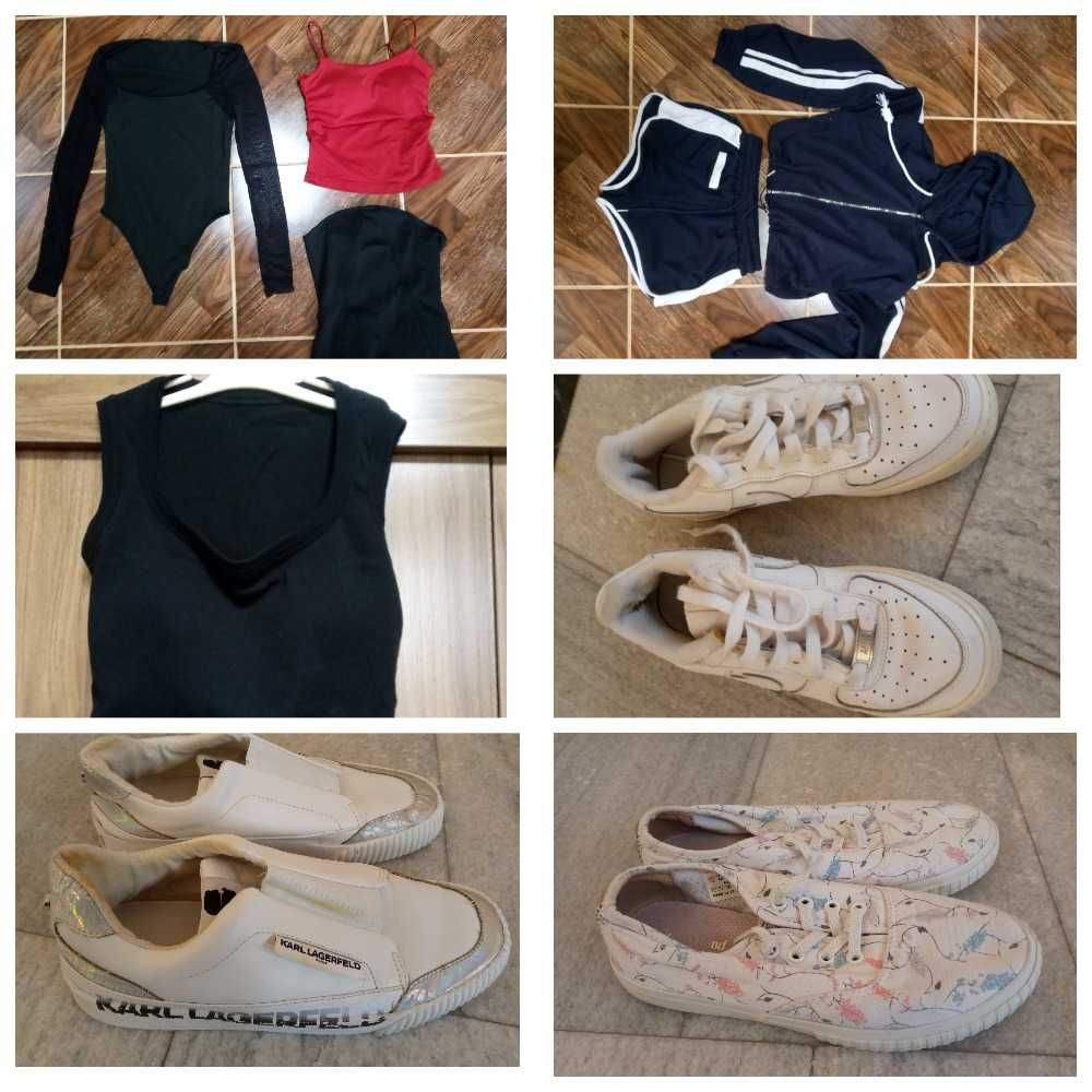 Брендовые Б/У кроссовки NIke Karl Lagerfeld Timberland размер 36 37 38