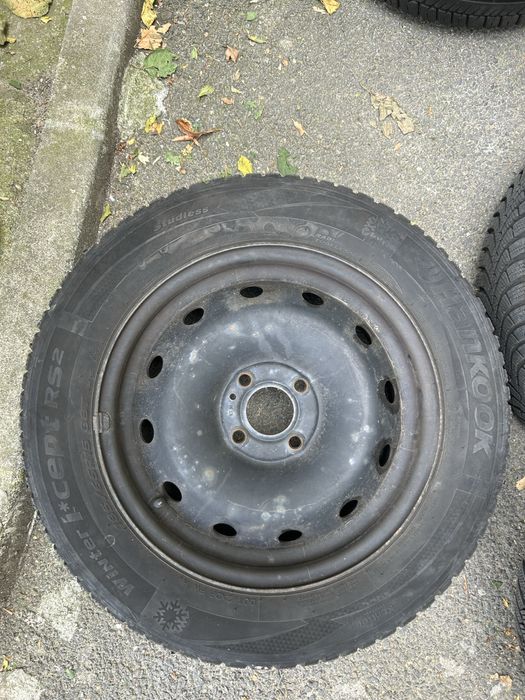 Janta + cauciuc iarna Hankook DOT 27/16 pentru Logan