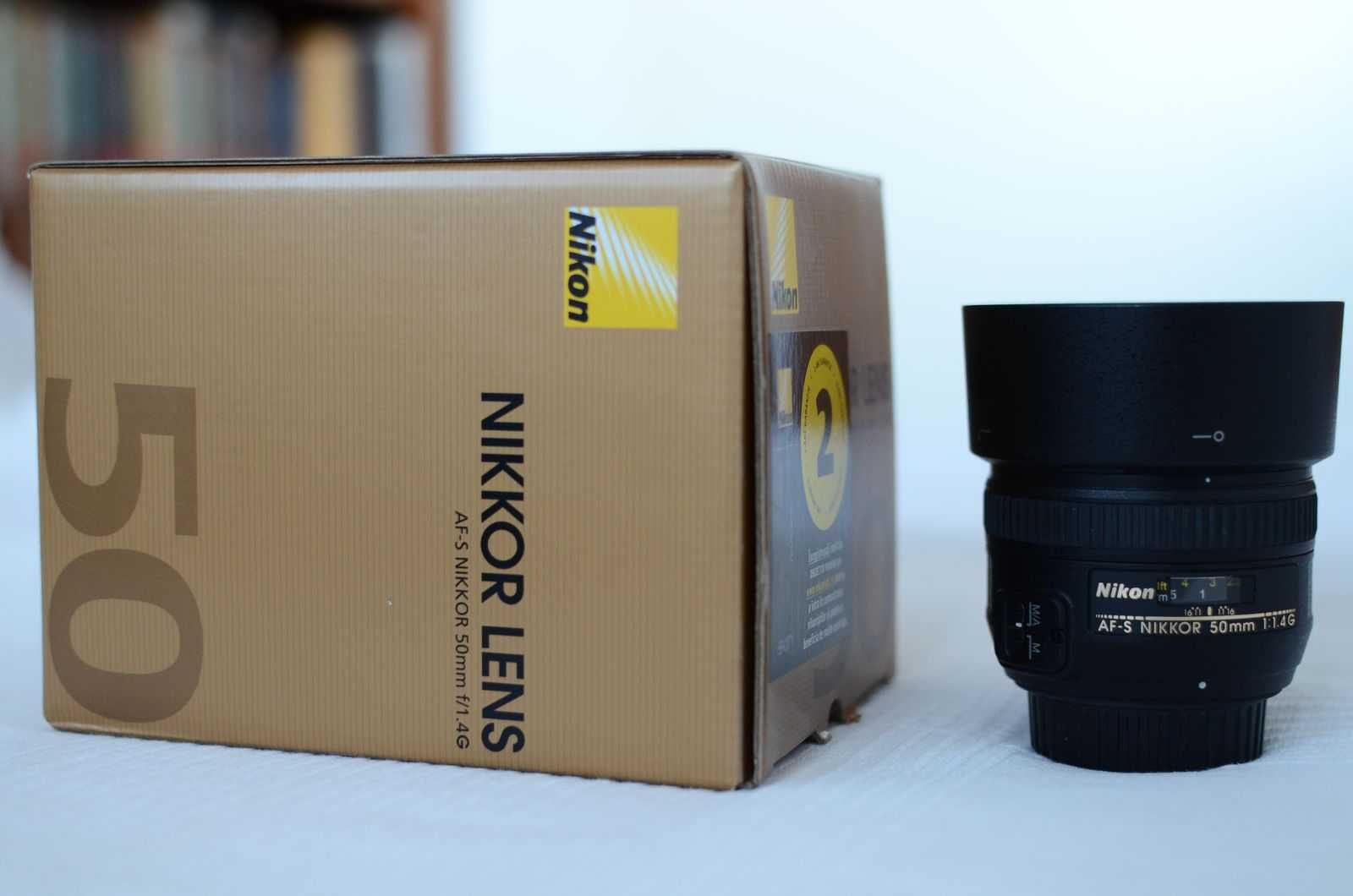 Obiectiv 50 mm 1.4 Nikon DX/FX NOU
