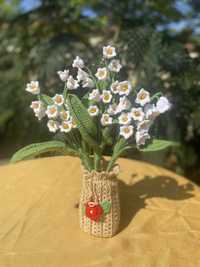 Декоративни плетени цветя "Момина сълза"