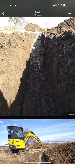 Fose septice ecologice,excavari nivelari,agregate