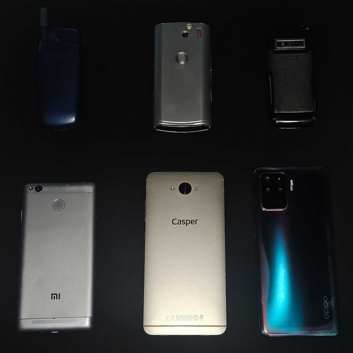 Телефоны на запчасти и восстановление (6 штук)