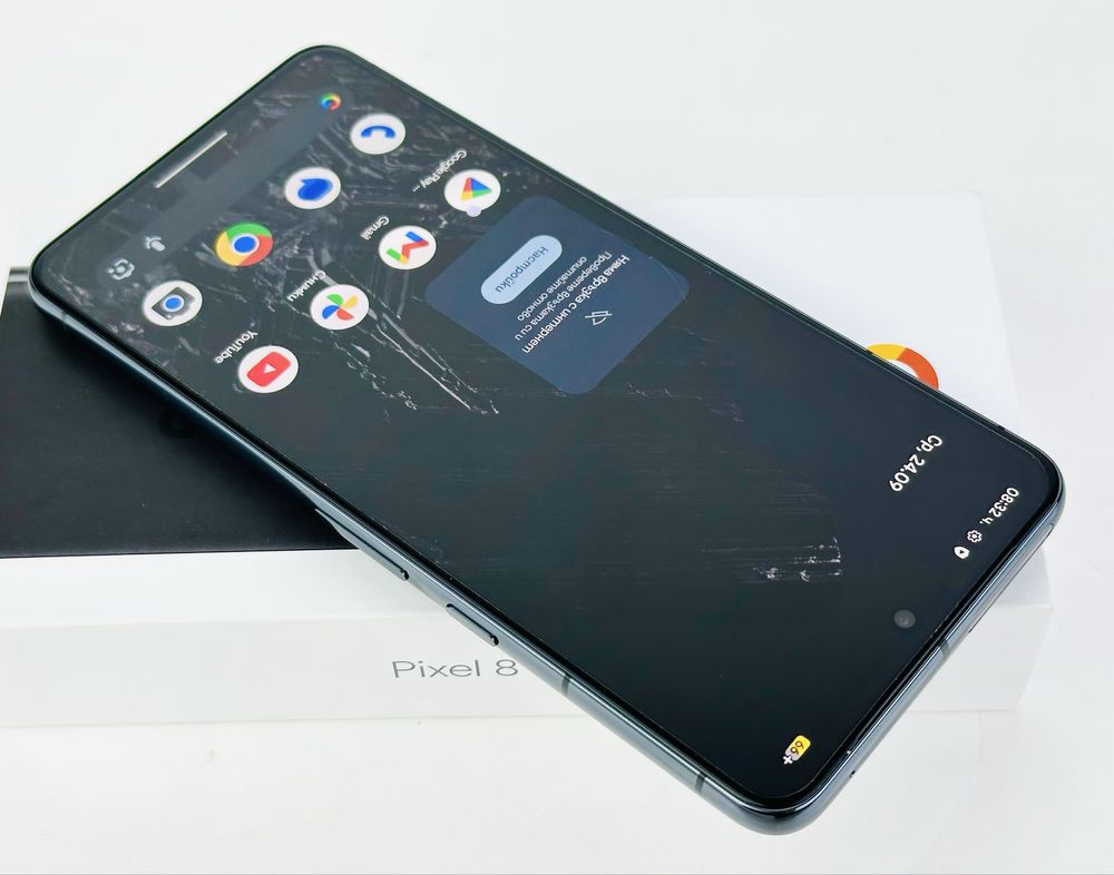 Google Pixel 8 Pro 5G 256GB 12RAM Obsidian Перфектен! Гаранция!