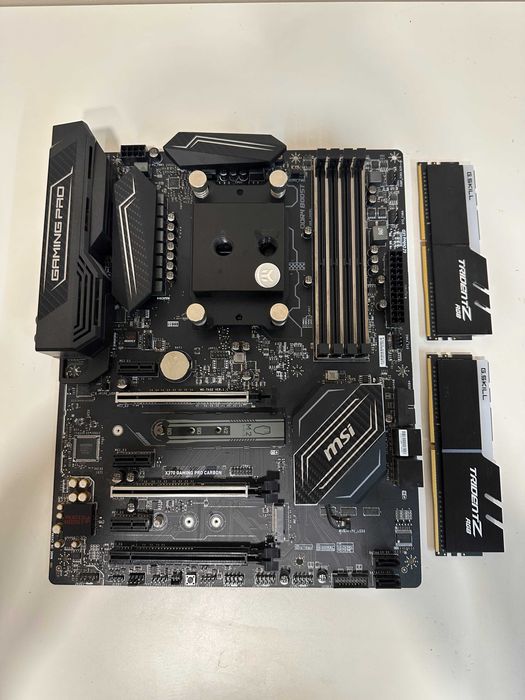 Комплект AM4 - MSI X370/Ryzen 5 1600x/16G DDR4/ EKWB