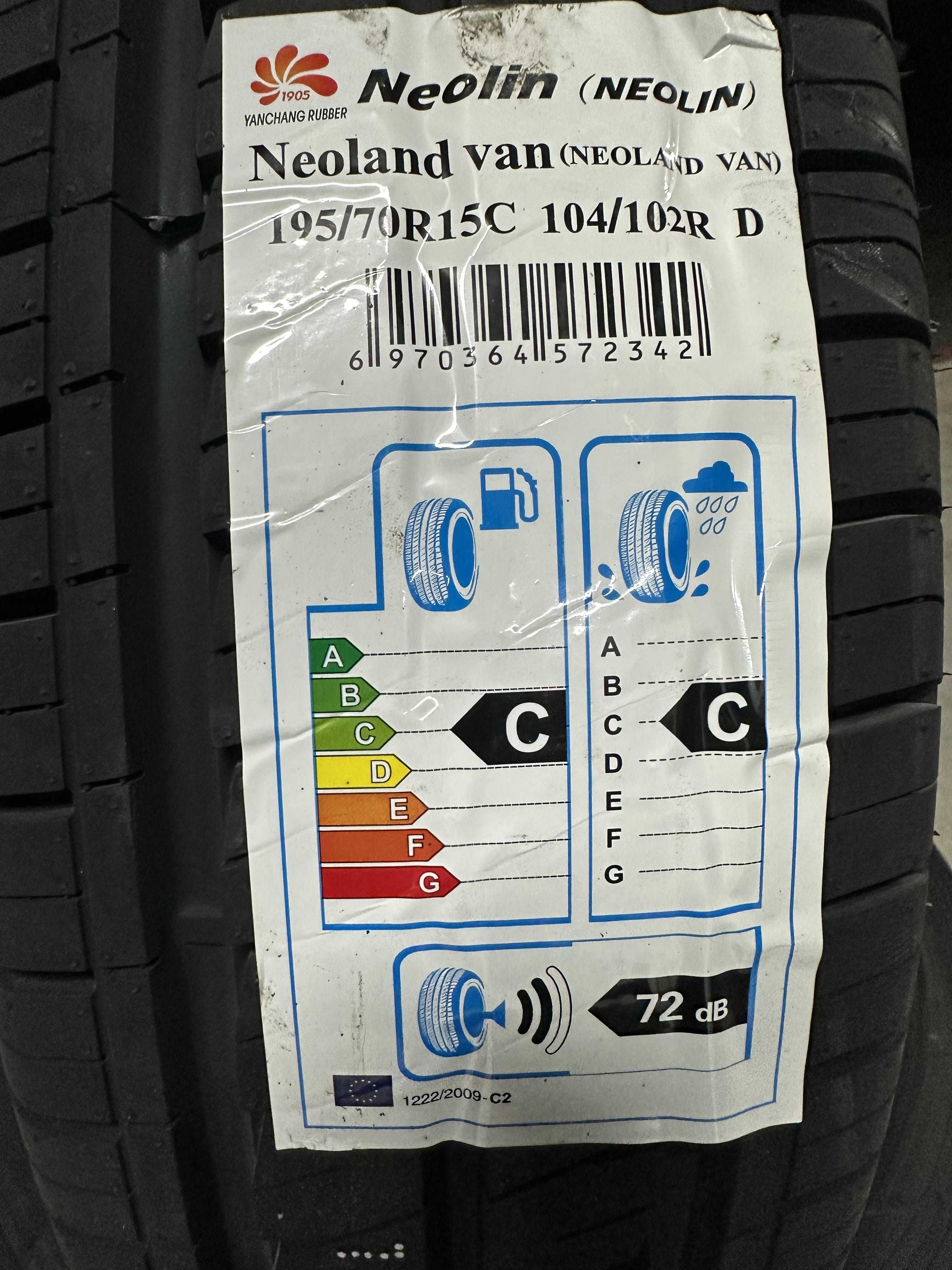 Нови летни бусови гуми NEOLIN NEOLAND VAN 195/70R15C 104/102R НОВ DOT