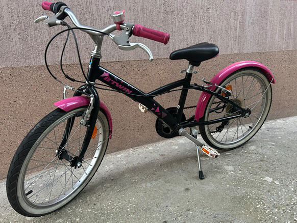 Детски велосипед 20 цола Btwin за момиче