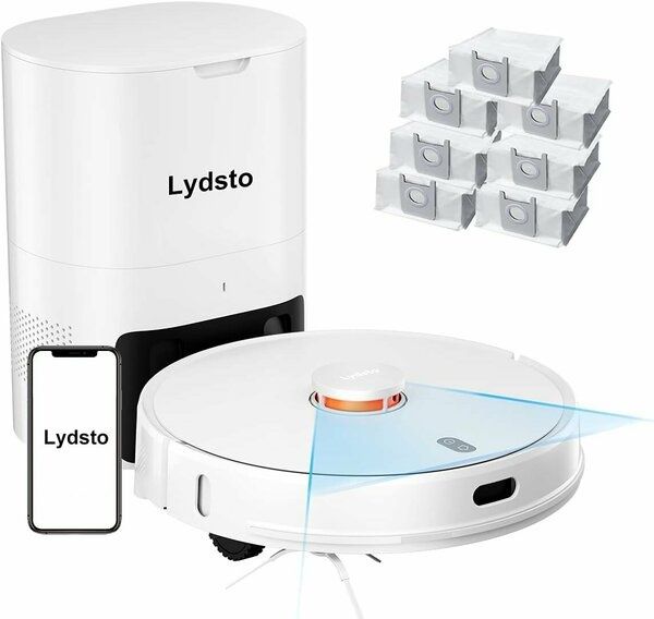 Робот-пылесос Lydsto G2 Inertial Navigation Sweep and Mop Robot EU, бе