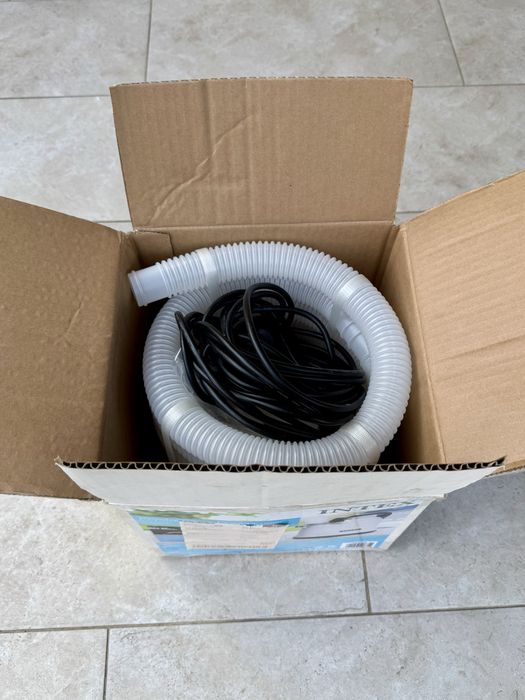 Intex - Pompa evacuare apa din piscina, 3595 l/h