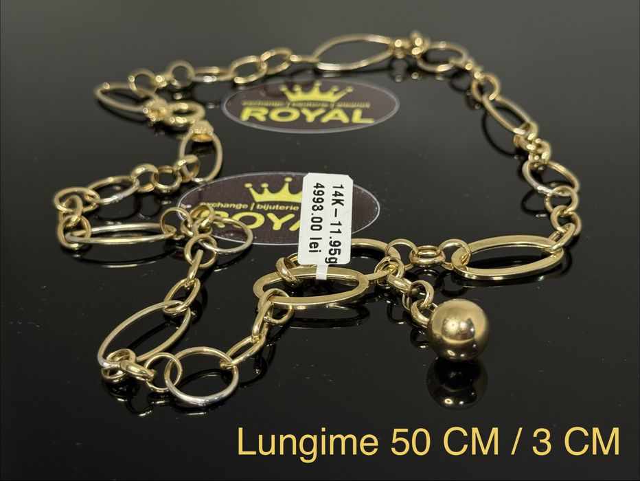 Bijuteria ROYAL : Lant AUR 14K / 11.95 GR
