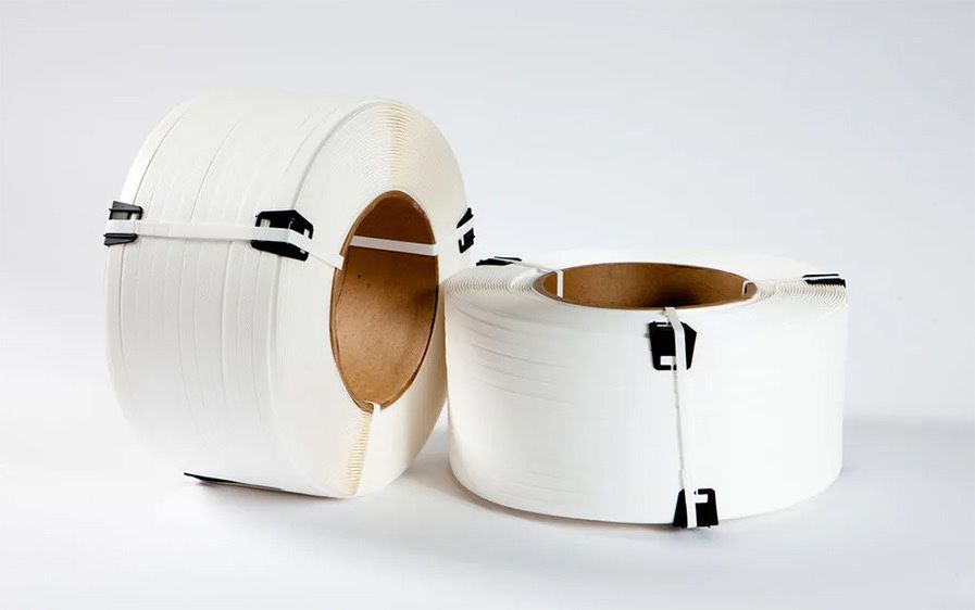 Стреп лента полипропиленовая, стреппинг лента, лента ПП упаковочная.