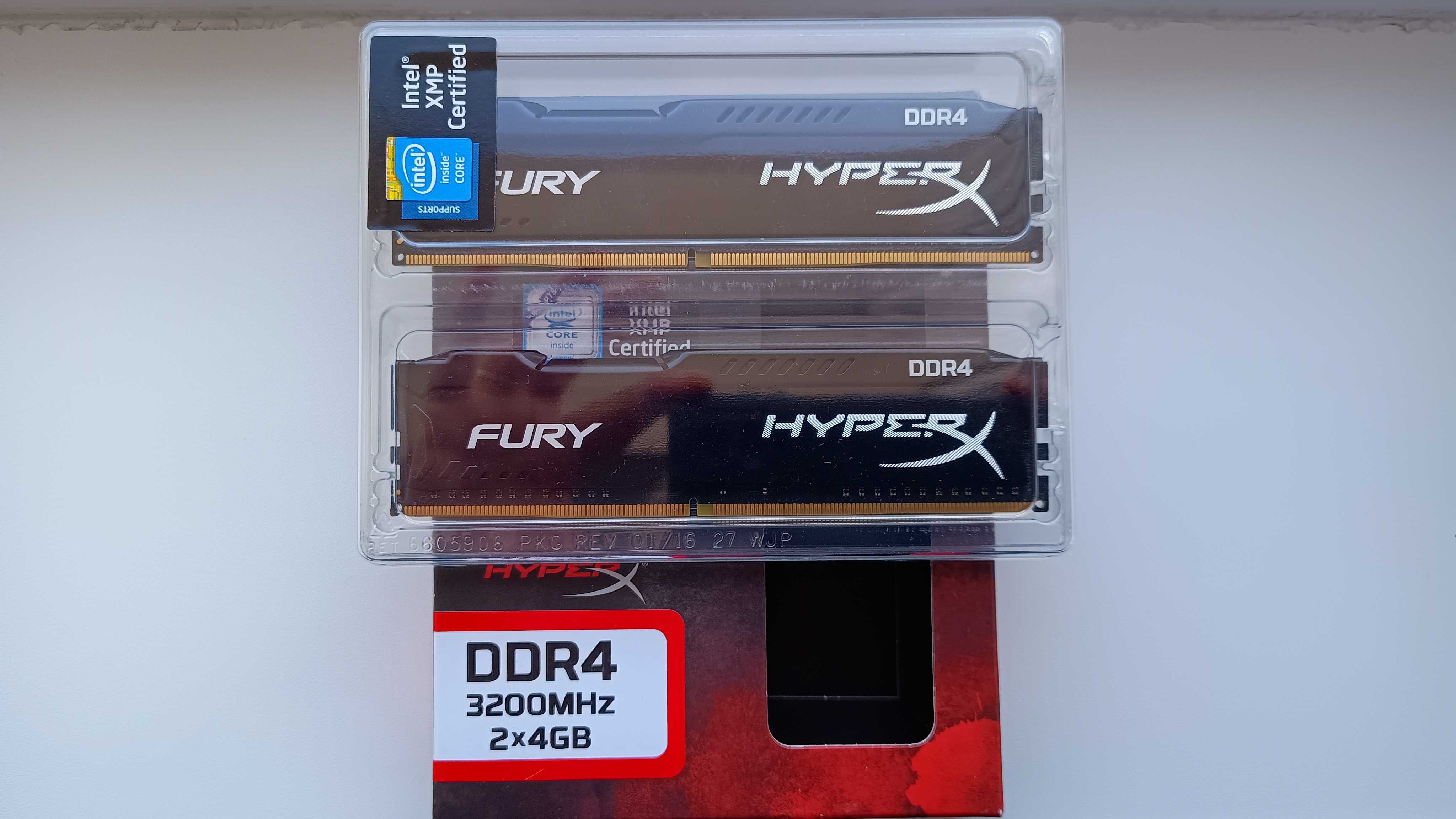 Kit memorie PC Kingston HyperX Fury 8GB (2x4) DDR4