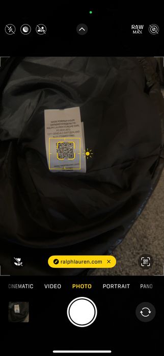 Geaca de iarna talph lauren puffer neagra