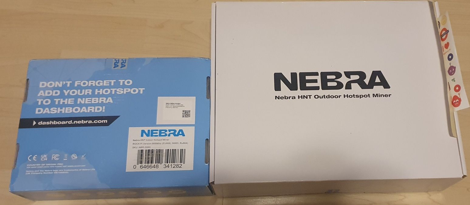 Miner Helium Nebra - pachet indoor + outdoor