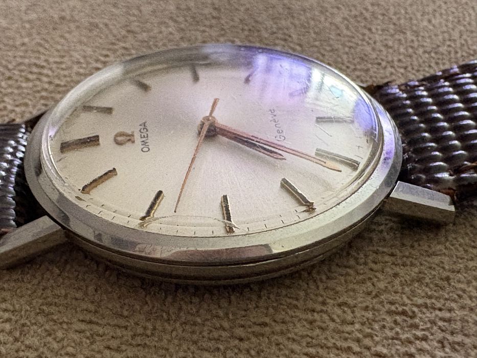 Ceas omega de vanzare,33mm fara cheita..mecanism impecabil si curat