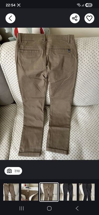 Дънки, панталони и яке Benetton, Okaidi, Zara, LC Waikiki 140-146 см