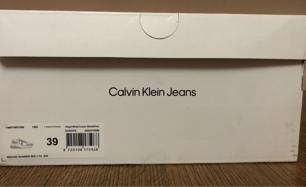 Sneakers Calvin Klein, noi.