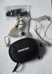 Shure SE215 căști in-ear profesionale,NOU,adaptoare auriculare sigilat