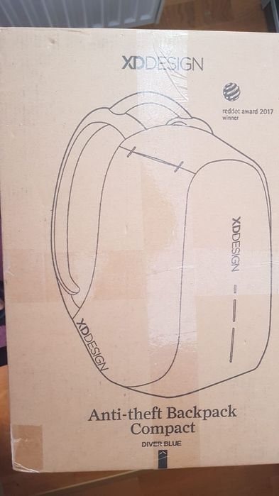 Rucsac Laptop Bobby Antifurt, XD Design, albastru navy,NOU