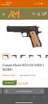 replica airsoft pistol NE2001