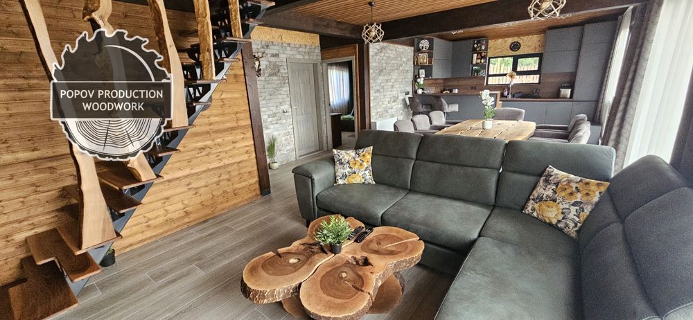 Дървена сглобяема къща