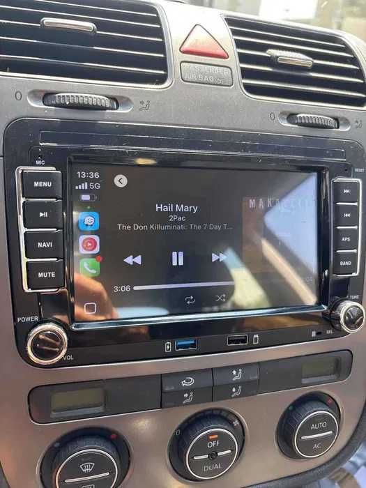 6GB RAM Navigatie Android Carplay VW Passat Golf Polo CC T5 SEAT SKODA