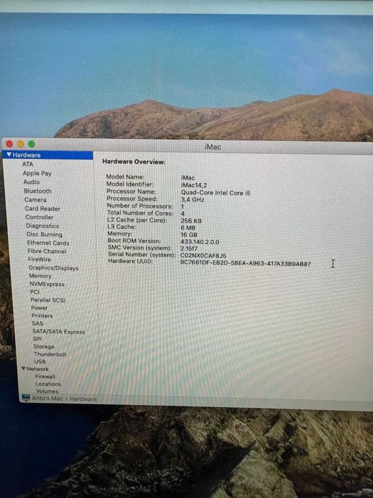 iMac 27'' Retina 2K, 2013