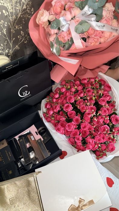 Спрей розы, свежие