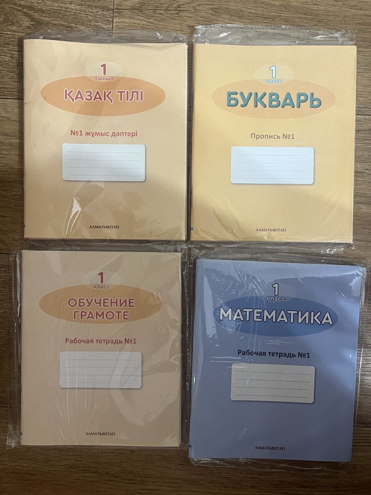 1 класс рабочая тетрадь математика, қазақ тобы