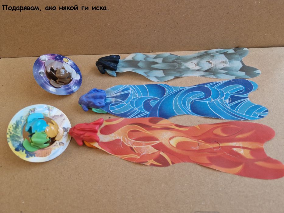 Играчки от шоколадови яйца (основно kinder)