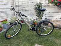 Bicicleta Decathlon Rockrider 4.1, aluminiu, downhill, 26 inch.