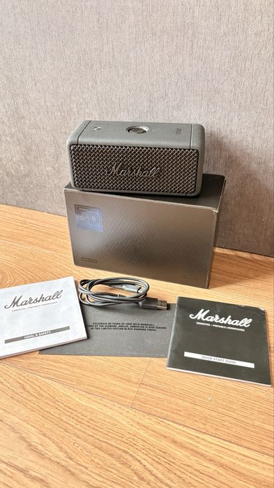 Marshall Emberton 60th anniversary bluetooth колонка