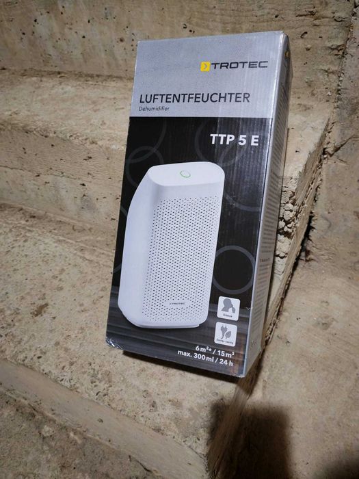 Vând dezumidificator Trotec TTP 5 E - 6mp