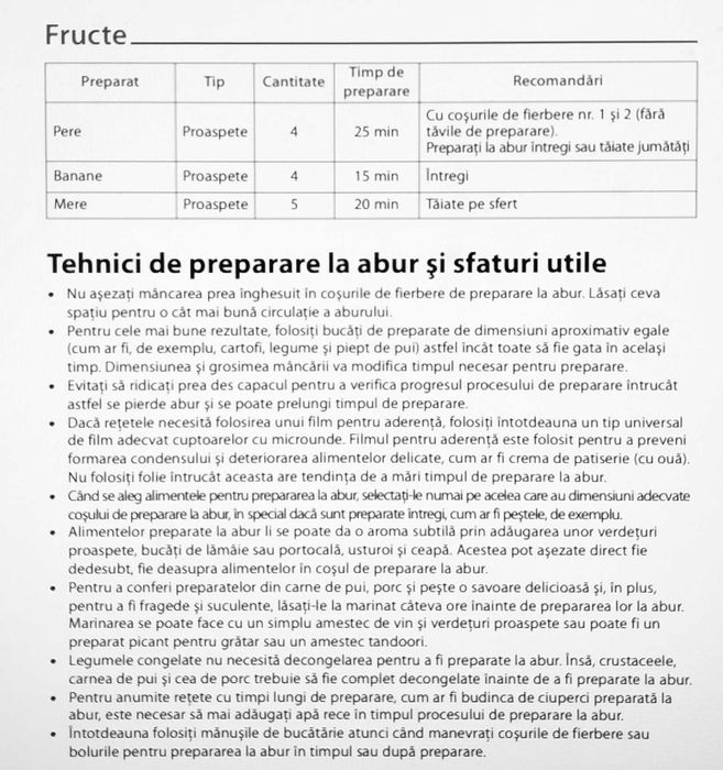 Aparat profesional de gatit cu aburi TEFAL VitaCuisine Compact