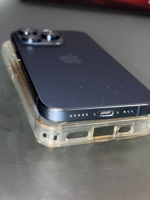 Iphone 15 pro 128gb asigurare garantie 2026 blue titanium negociabil