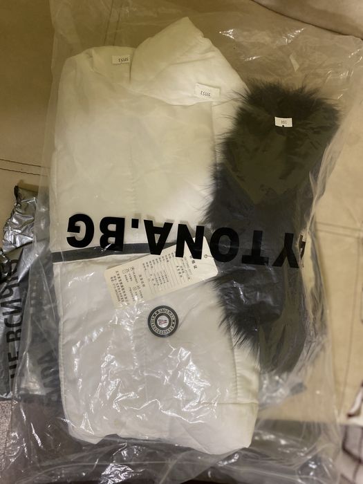 Яке Дайтона естествен косъм качулка