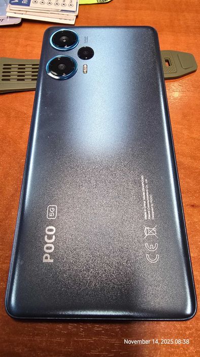 Xiaomi Poco F5 8GB/256GB син! Много добро състояние, пълен комплект!