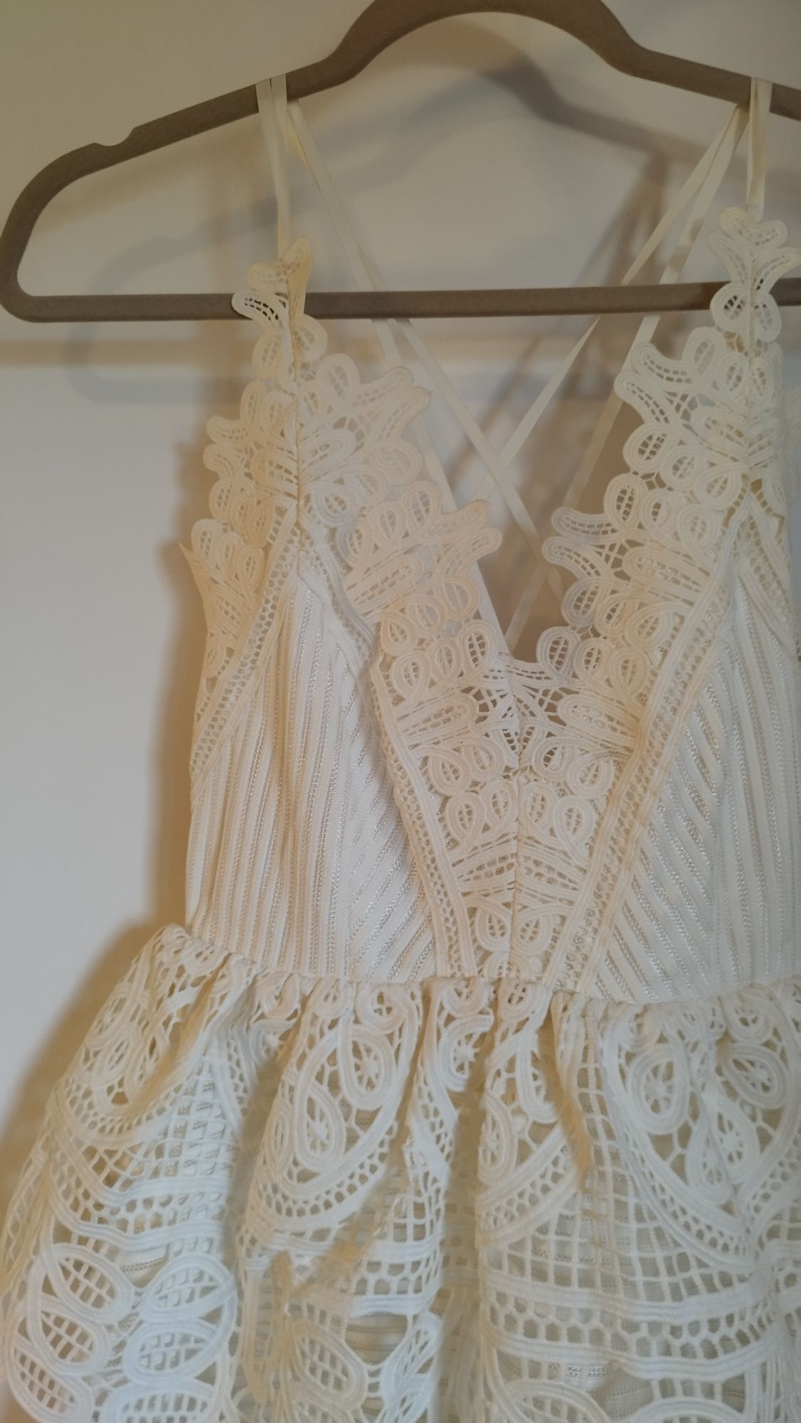 Rochie mini dantela Self-Portrait