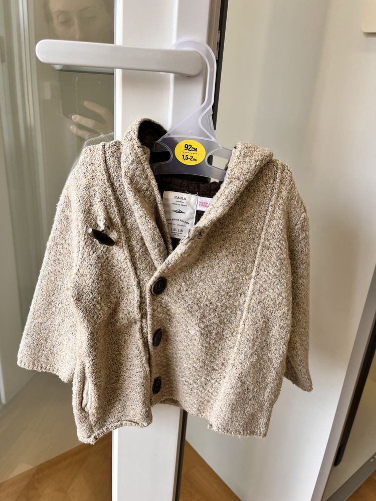 Яке Benetton, жилетка Zara от 1 до 2 години