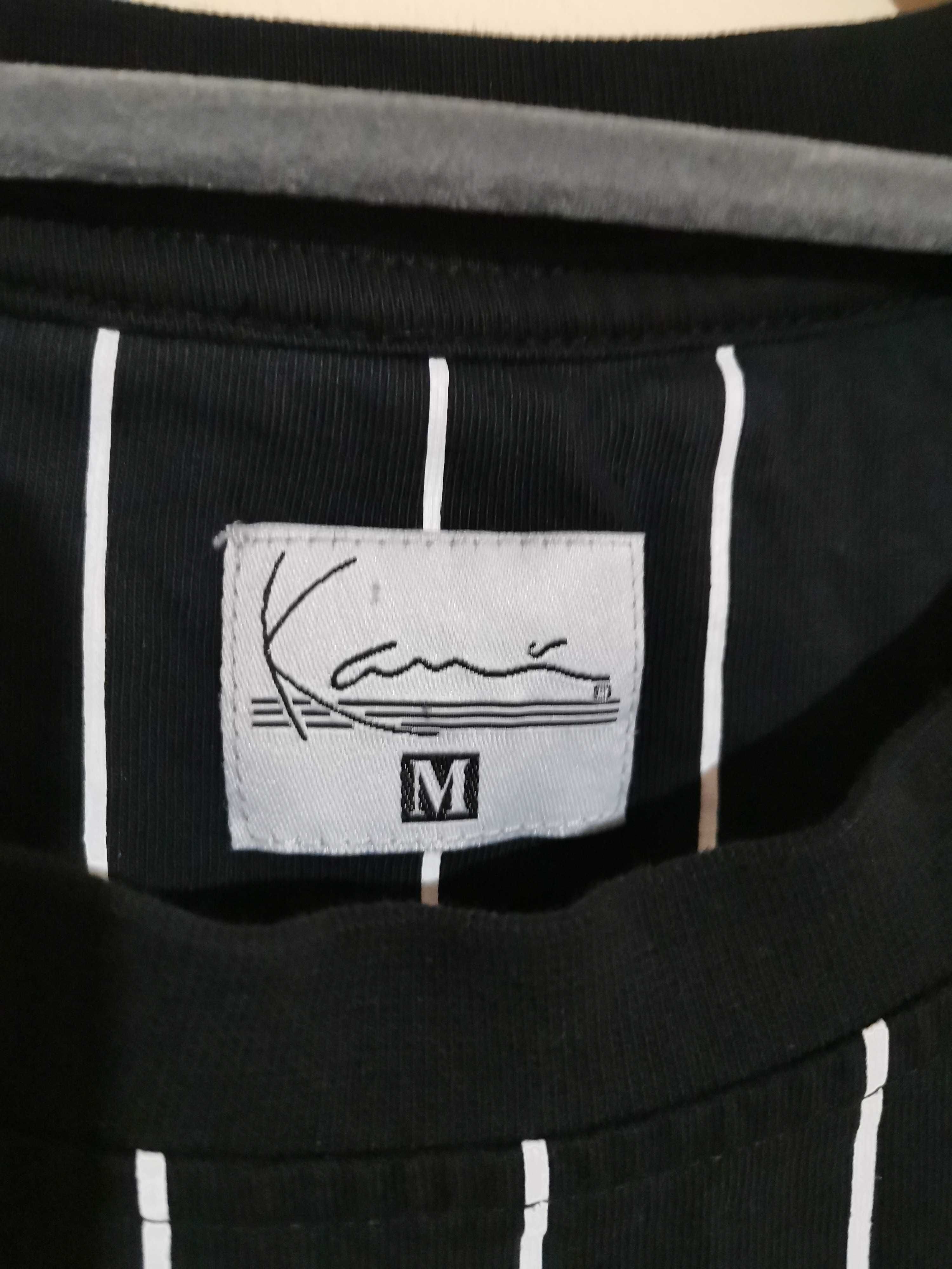Karl Kani Centr Logo/ Striped T-Shirt Men's.