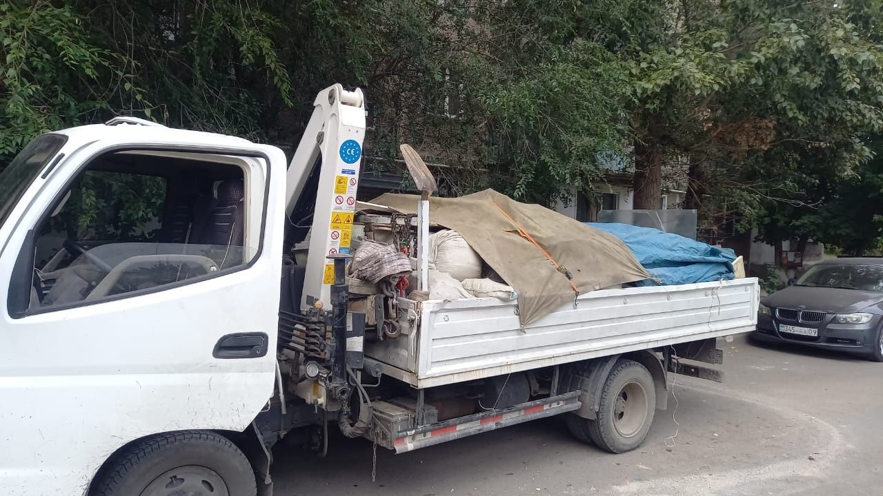 Вывоз строительного мусора мебели хлама Бус Газель Зил Камаз