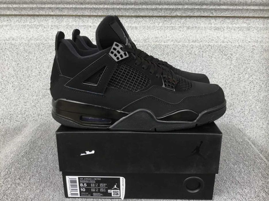 *NOU* Jordan 4 Black CAT Livrare Cu Verificare