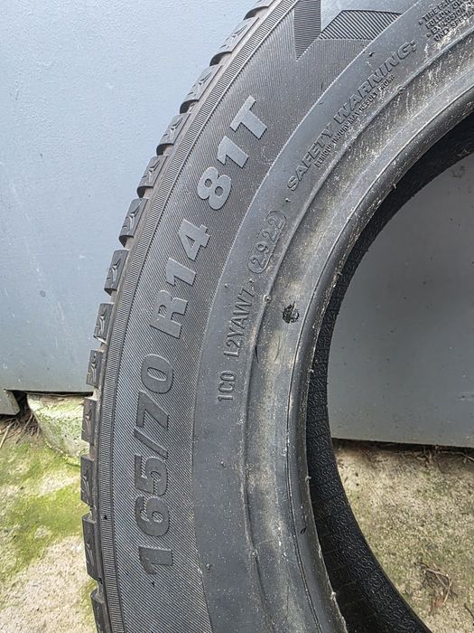 Vând anvelope KUMHO WinterCraft 165/70 R14